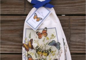 Mary Lake Thompson Flour Sack towels Mary Lake Thompson Flour Sack towels Set Of 2 butterfly