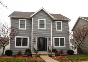 Mastic Ovation Deep Granite Siding Mastic Deep Granite Grey Siding and White Trim Re Side and