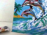 Max Novelty Paint by Numbers Reeves Painting by Numbers Review Youtube