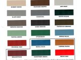 Mcelroy Metal Color Chart H H Sheet Metal Color Charts