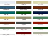 Mcelroy Metal Color Chart Mcelroy Mcelroy Metal Color Chart