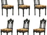 Medieval Furniture for Sale Set Of 6 Gothic Revival French Dining Chairs for Sale at