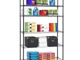 Metal Storage Shelves at Walmart 6 Shelf Wire Shelving Unit Heavy Duty Metal Storage Shelves Nsf Wire