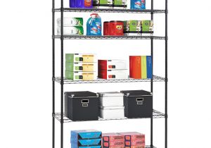 Metal Storage Shelves at Walmart 6 Shelf Wire Shelving Unit Heavy Duty Metal Storage Shelves Nsf Wire