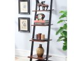 Metal Storage Shelves at Walmart Convenience Concepts Designs2go 4 Tier Ladder Bookshelf Walmart Com