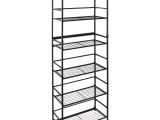 Metal Storage Shelves at Walmart Flipshelf Folding Metal Shelf No assembly Bookcase Style 6 Shelves