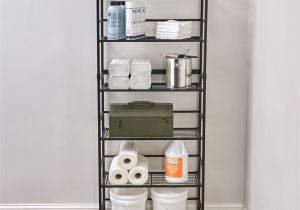 Metal Storage Shelves at Walmart Flipshelf Folding Metal Shelf No assembly Bookcase Style 6 Shelves