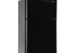 Metal Storage Shelves Walmart Haier 3 2 Cu Ft Two Door Refrigerator with Freezer Hc32tw10sv Black