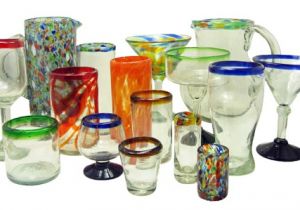 Mexican Hand Blown Drinking Glasses Drinking Glasses Mexican Hand Blown Glass for Your Bar