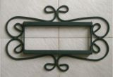 Mexican Tile House Numbers with Frame 2 Mexican 4×4 Tiles House Numbers Iron Frame Ebay