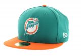 Miami Dolphins Official Colors Miami Dolphins Historic Basic 59fifty Craniumfitteds Com