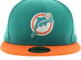 Miami Dolphins Official Colors Miami Dolphins Historic Basic 59fifty Craniumfitteds Com