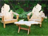 Michigan Shaped Adirondack Chairs Chairs Michigan and Adirondack Chairs On Pinterest