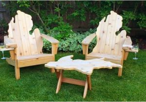 Michigan Shaped Adirondack Chairs Chairs Michigan and Adirondack Chairs On Pinterest