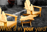 Michigan Shaped Adirondack Chairs What 39 S In Your Yard Mad Chairs