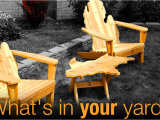 Michigan Shaped Adirondack Chairs What 39 S In Your Yard Mad Chairs