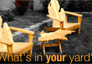 Michigan Shaped Adirondack Chairs What 39 S In Your Yard Mad Chairs