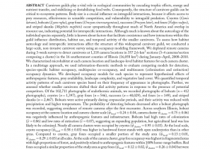 Midwest Rug In Springfield Mo Pdf Spatial and Temporal Structure Of A Mesocarnivore Guild In