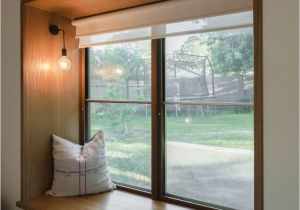 Milgard Windows San Diego Blackbutt Timber Window Seat and Sashless Window by Against the