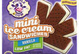 Mini Melts Ice Cream Near Me Purple Cow Vanilla Mini Ice Cream Sandwiches 16 Ct Meijer Com