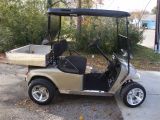 Mining Cart for Sale California Golf Cart Painted Almond Pearl Gas with High Performance Header