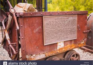 Mining Cart for Sale Colorado Gold and Silver town Colorado Stock Photos Gold and Silver town