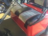 Mining Cart for Sale Custom Red Grey Black Golf Cart Upholstery Custom Golf Cart