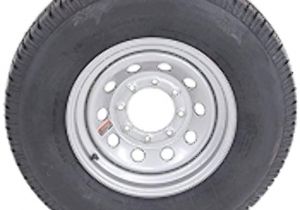 Mining Cart Wheels for Sale Amazon Com 16 Silver Mod Trailer Wheel 8 Lug with Radial St235