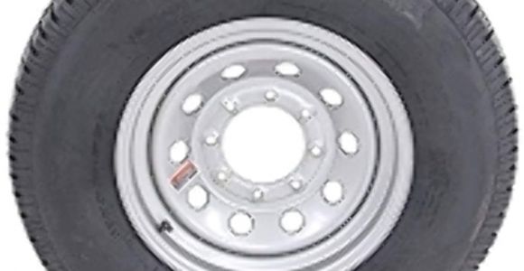 Mining Cart Wheels for Sale Amazon Com 16 Silver Mod Trailer Wheel 8 Lug with Radial St235