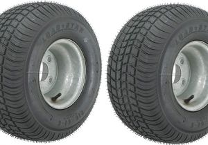 Mining Cart Wheels for Sale Amazon Com Ecustomrim 2 Pack Trailer Tires On Galvanized Rims 18 5