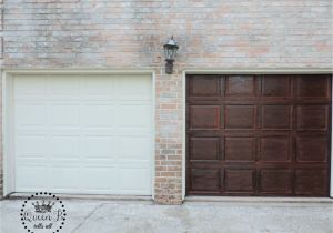 Minwax Gel Stain Garage Door Garage Door Makeover Using Gel Stain Patio Pinterest