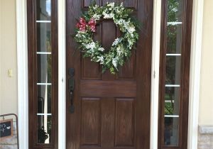 Minwax Gel Stain Garage Door Gel Stained Fiberglass Door I Used Old Masters Gel Stain Over My