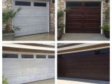 Minwax Gel Stain Metal Garage Door Diy Garage Door Makeover Using Minwax Gel Stain In Hickory