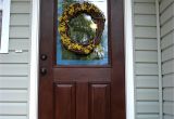 Minwax Gel Stain On Garage Door Gel Stain Over Already Painted Door Home Improvement Pinterest