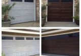 Minwax Gel Stain On Metal Garage Door Diy Garage Door Makeover Using Minwax Gel Stain In Hickory