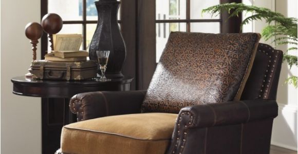 Mixing Leather sofa with Fabric Chairs Living Room Furniture Mixing Leather and Fabric Colorado