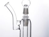 Mobius Glass for Sale Glass Bongs with Bird Cage Perc Bent Neck Glass Water Pipe with