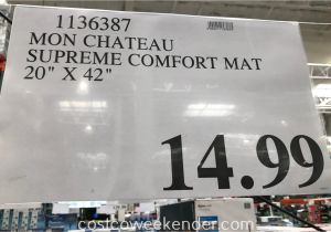 Mon Chateau Anti Fatigue Comfort Mat Mon Chateau Anti Fatigue Supreme Comfort Mat Costco