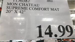 Mon Chateau Anti Fatigue Supreme Comfort Mat Mon Chateau Anti Fatigue Supreme Comfort Mat Costco