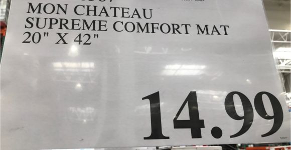 Mon Chateau Anti Fatigue Supreme Comfort Mat Mon Chateau Anti Fatigue Supreme Comfort Mat Costco