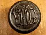 Monogram Front Door Knob Cast Iron Victorian Monogram Door Knob Metals Pinterest