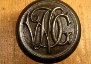 Monogram Front Door Knob Cast Iron Victorian Monogram Door Knob Metals Pinterest