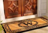 Monogram Front Door Mat Hudson Monogrammed Door Mat Frontgate