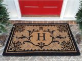 Monogram Front Door Mat Mongrammed Door Mat From Frontgate