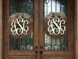 Monogram L for Front Door Refreshing Monogrammed Wreaths for Front Door Living Room