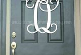 Monogram Letters for Front Door Kirklands Monogrammed Letter for Front Door Image 0 Monogram Letters