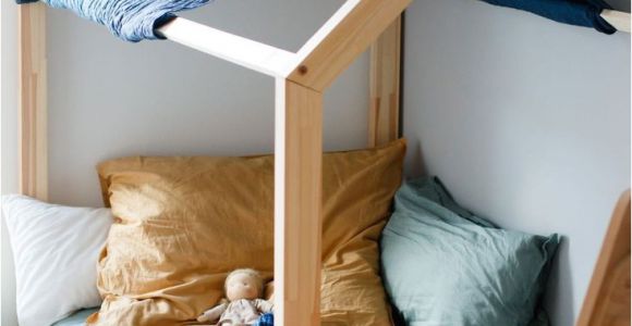Montessori Floor Bed Ikea Hausbett Fur Kinder Children Room Pinterest Room Kid Beds A Bed