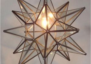 Moravian Star Light Lowes Moravian Clear Glass Star Light Lighting Connection