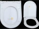 Most Comfortable toilet Seat Shape Bathroom D Shape Oval Shape soft Close Quick Release