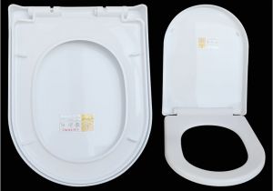 Most Comfortable toilet Seat Shape Bathroom D Shape Oval Shape soft Close Quick Release